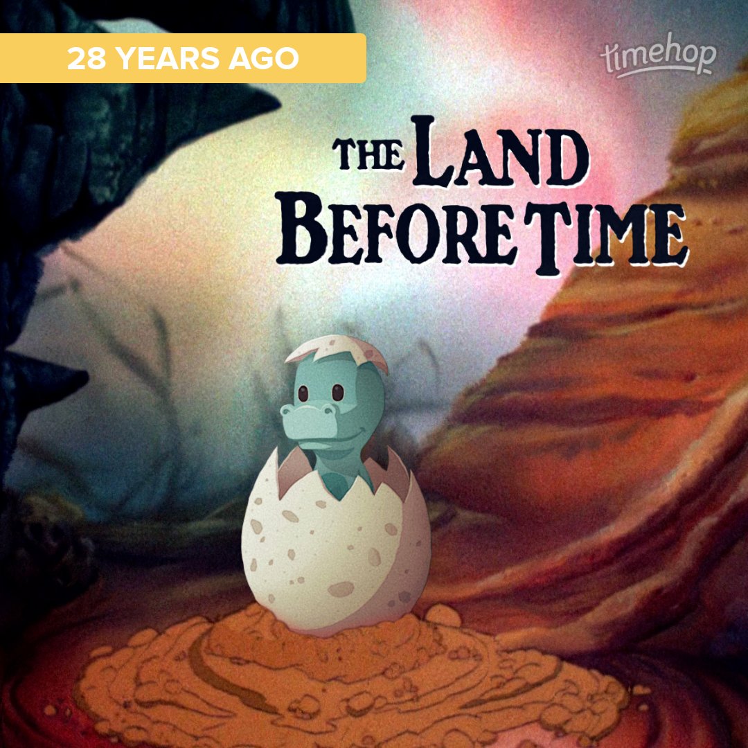 AnarchyLou's tweet photo. In 1988, Littlefoot, Cera, Ducky, Petrie, and Spike began their journey to find the Great Valley when The Land Before Time first hit theater https://t.co/2y0b4dGKXz