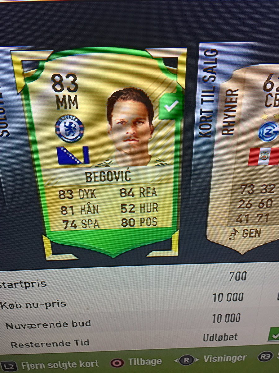 TweetimeLars's tweet photo. @MattHDGamer Just sold Begovic for 10k. WTAF?😳 https://t.co/ynLMgg3uKr