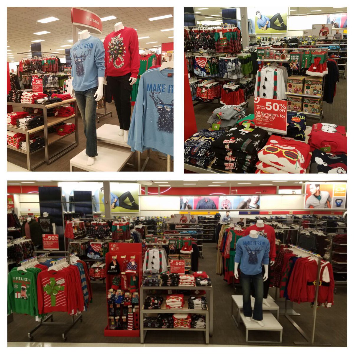 Working with VML <a href="/Xtinegolightly/">Christine friedrich</a> to create a Men's Christmas Shop! #uglysweater @dejongster3 <a href="/OneEyedLance/">Lance Leithead</a> @TonyCostanzoTGT <a href="/BertHarrison3/">Bert Harrison</a>