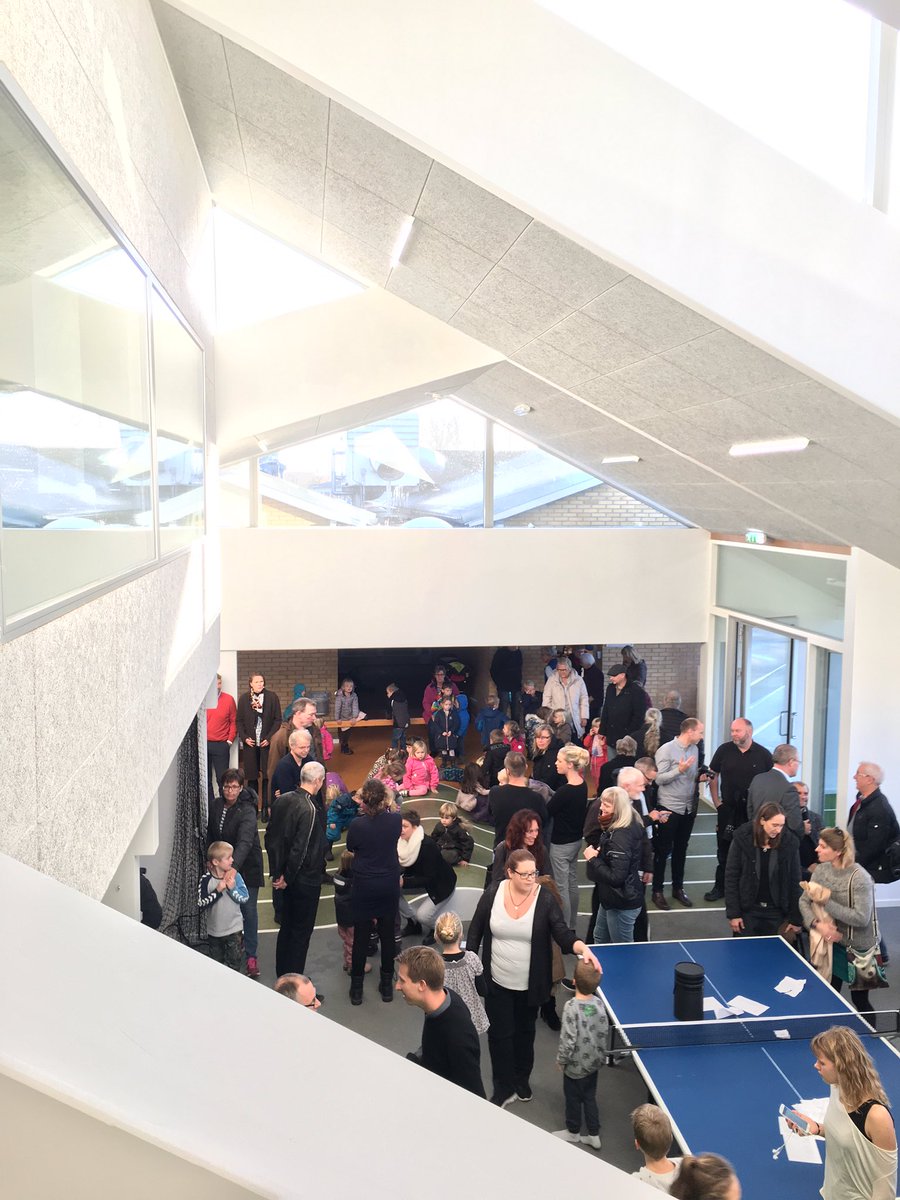 Endnu et super eksempel fra #skoleplus med plads til både skole og foreningsliv  . Tillykke Virring skole!!