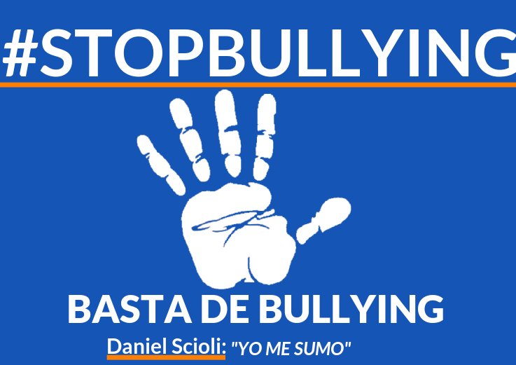 Yo me sumo. #STOPBULLYING