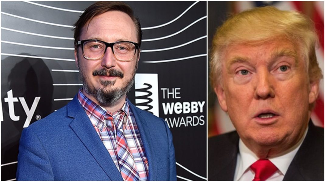 TheLMagazine's tweet photo. Chatting with 'Red Oaks' actor John Hodgman about President-elect Donald Trump and those who voted for him https://t.co/fK9zsArPgK https://t.co/dtAfYmZWN5