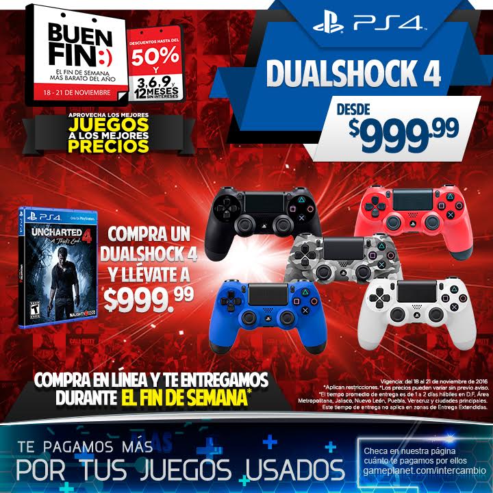 gameplanet dualshock 4