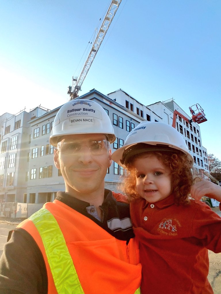 #firstconstructionsitevisit @BalfourBeattyUS