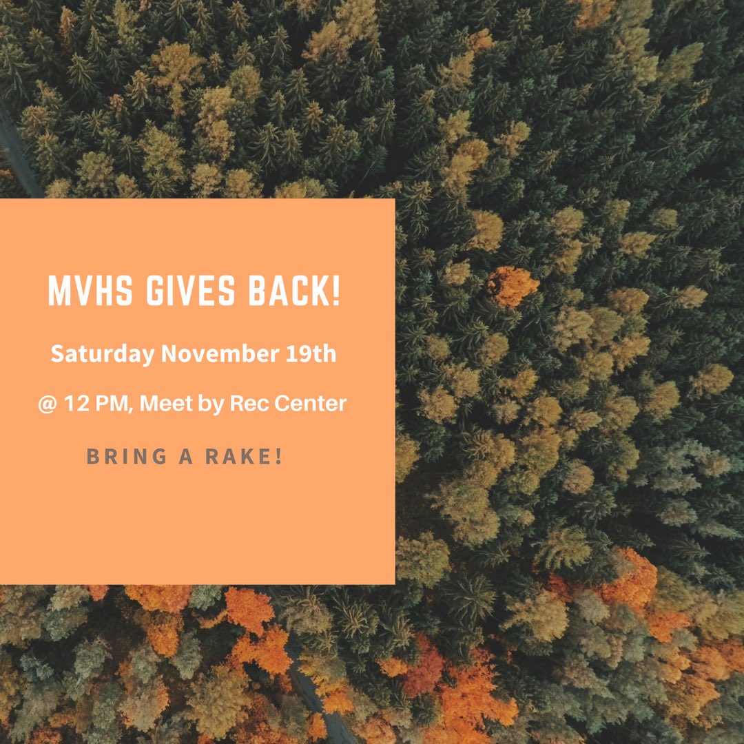 MVHSLIA_'s tweet photo. Such a great opportunity to give back to @Orem_City after all that they did this week. Meet on south side of the school by rec center. https://t.co/XKMXiry5li
