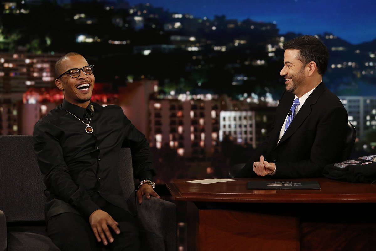 Tip's tweet photo. Watch me on @JimmyKimmelLive – Tonight on @ABC! #KIMMEL #USorELSE https://t.co/2FKBJNRq8O