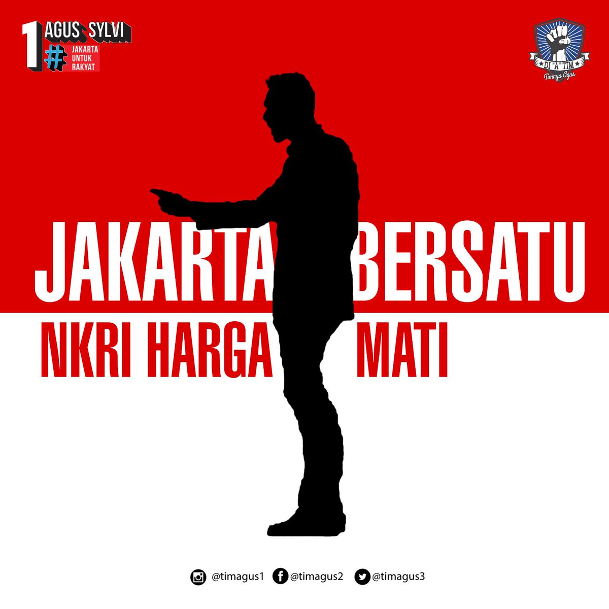 timagus3's tweet photo. Jakarta Bersatu, NKRI Harga mati!
@AgusYudhoyono @AhyCenter
#AHY4DKI1 #TegasCerdasPekerjakeras #JakartaUntukRakyat #TimAgus https://t.co/gd4qoY4t4F