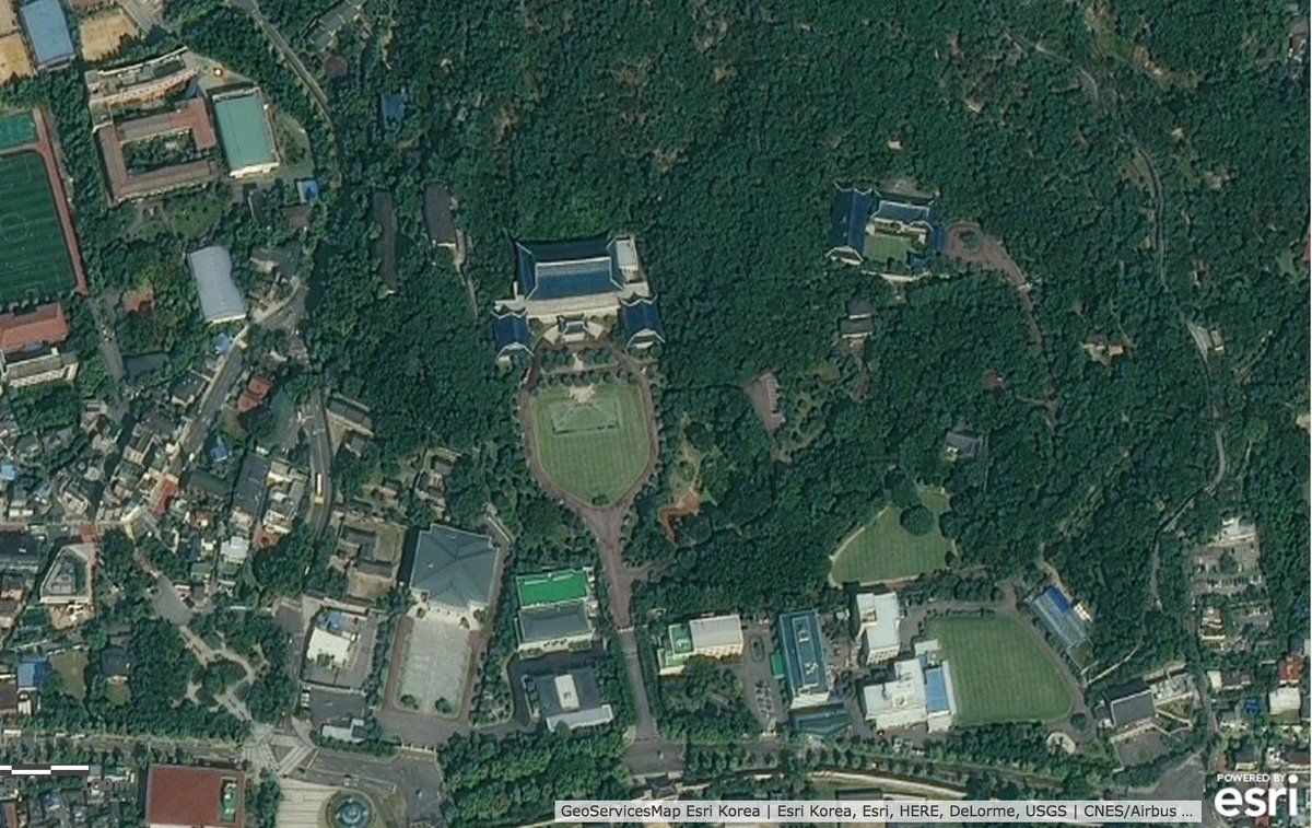 the blue house korea