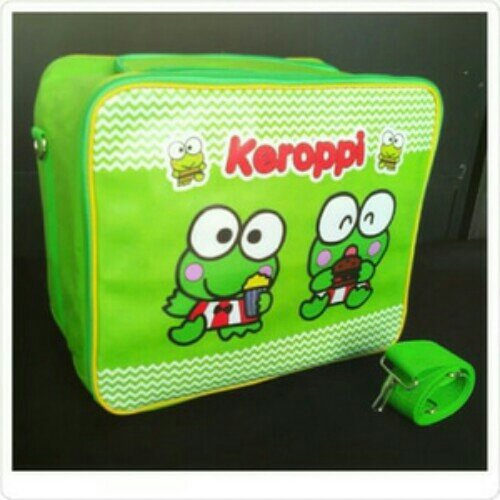Jual Babybag 2in1 Keroppi hanya Rp 65.000, lihat gambar klik tokopedia.com/jcbcollection1…