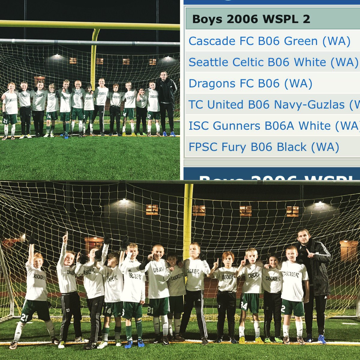 cfc_cascadefc's tweet image. It's another unbeaten season for our B06's. league Champions of WSPL 2, they're heading to top flight soccer! #developmentiskey
