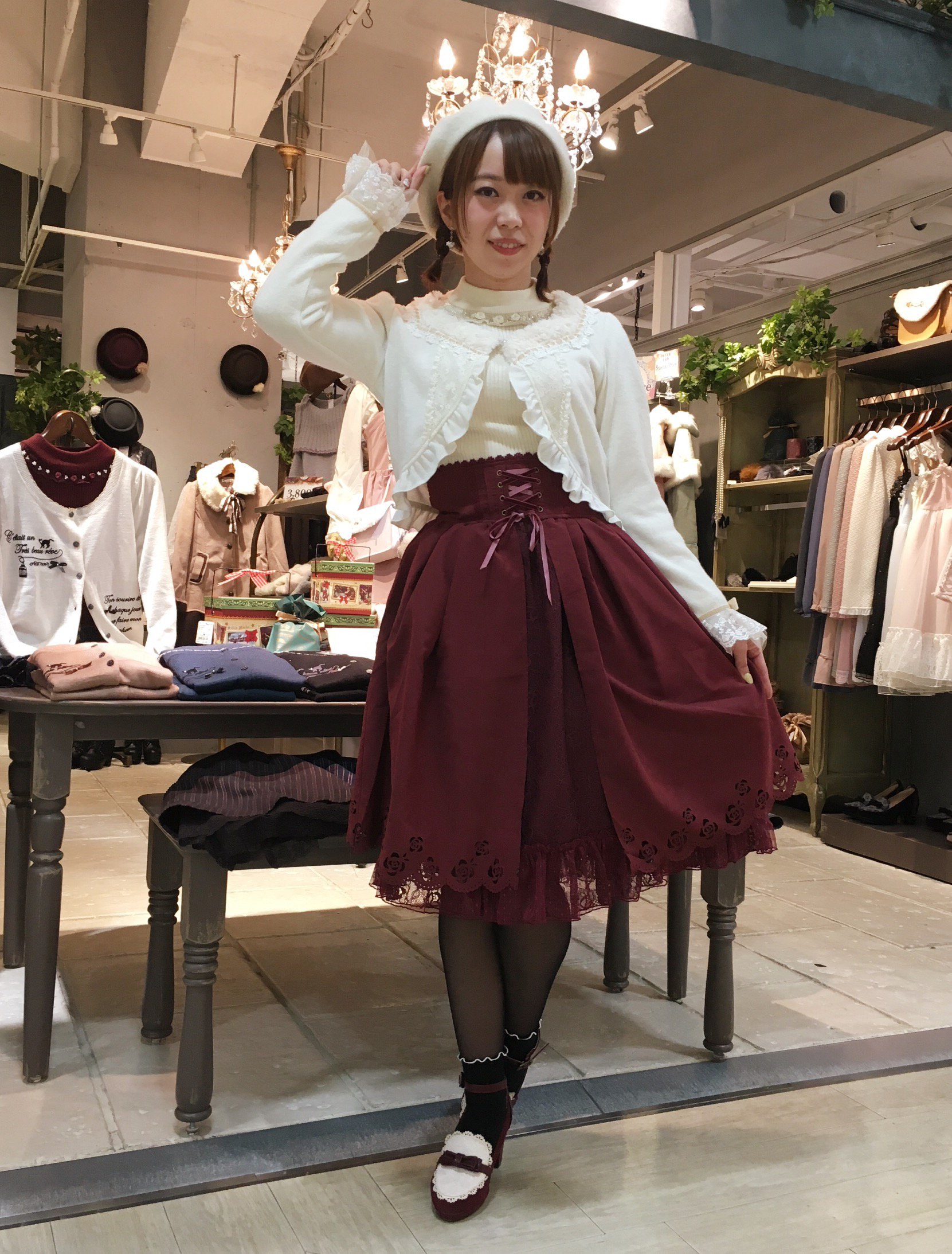 最低価格の Axes アクシーズファム ポエティック かわいい スカート Femme ロングスカート Rightpathadventures Com