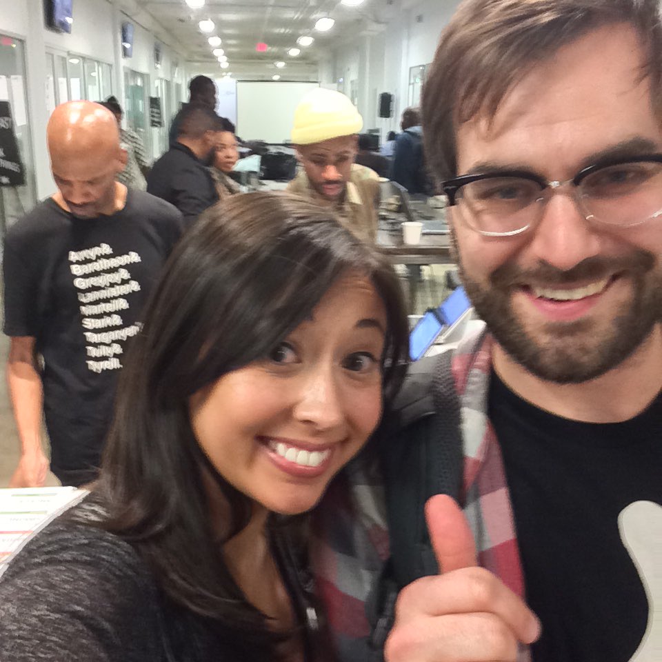 stephaniedazey's tweet photo. About to be hackin' at #Goodiemarketing w/@ckemeza at @TechSquare @goodienation https://t.co/PfZMcXSjX4