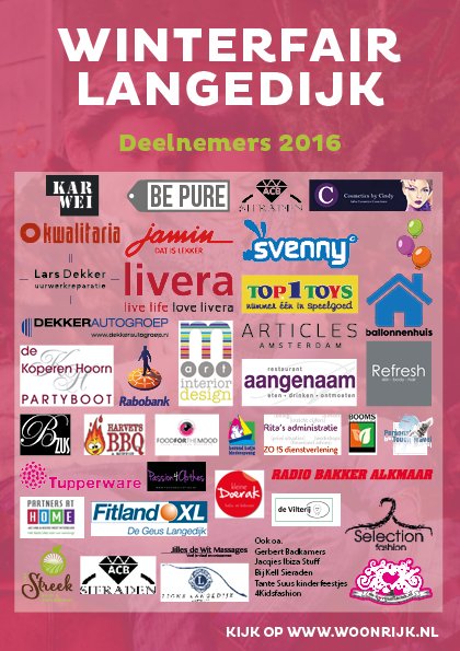 Vrijdag 25 november is er weer een #Winterfair #Langedijk bij <a href="/Woonrijk/">Woonrijk</a>! Van 18:30 tot 21:30. Kom #gezellig langs! goo.gl/NYyX4b