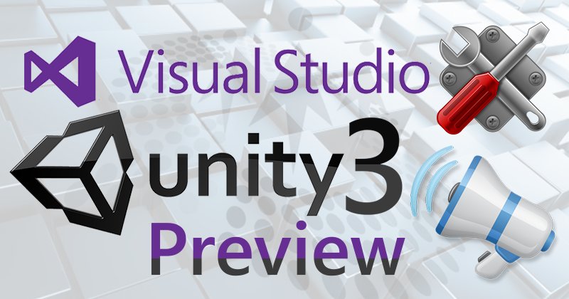 CsharpCorner's tweet image. .@VisualStudio Tools for #Unity3 Preview Announced goo.gl/N2SIL7 cc @CsharpCorner @tahseenjamil #VisualStudio2017 #VisualStudio