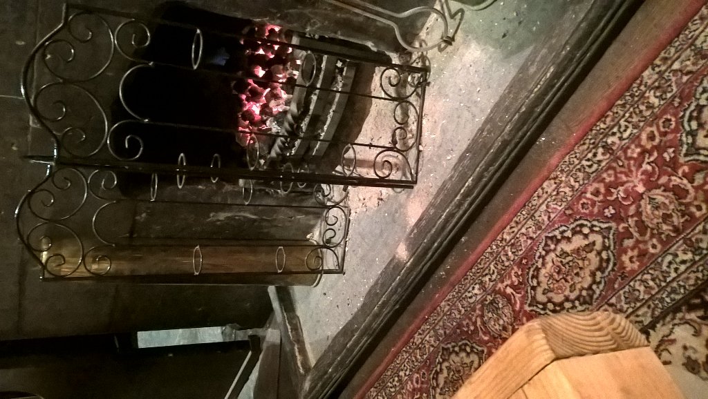 badtastedave's tweet image. Fire place, book and a diet soft drink. Proving that solitude isn't a problem