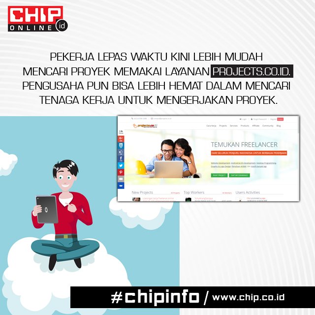 GridGamesID's tweet photo. Pekerja lepas waktu kini lebih mudah mencari proyek memakai layanan https://t.co/HORyjH9SJ1. #CHIPinfo https://t.co/03vOMzNtXy
