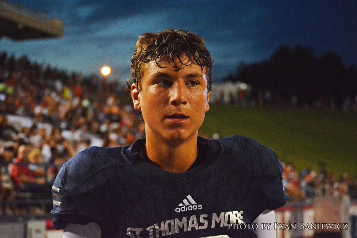 PostgameSports's tweet photo. FINAL: @Nate14Cox and @STMathleticsnow lit up E.D. White, 56-7, in their first taste of postseason action. #ChromeToTheDome https://t.co/lLb4pUo1Hv