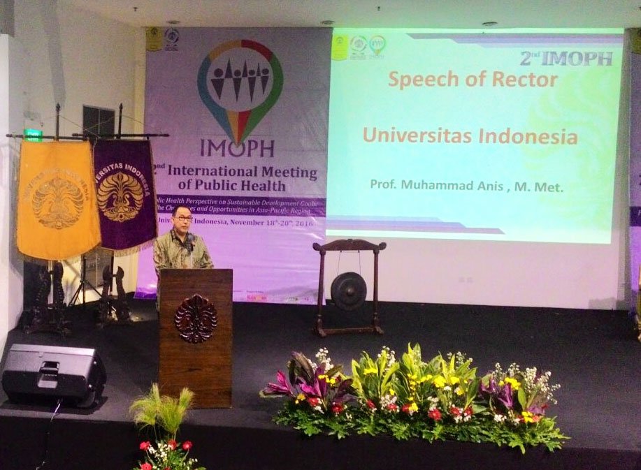 dper_ui's tweet photo. Rektor UI, Prof. Dr. Ir. Muhammad Anis, M.Met. hari ini (9/11) membuka 2nd International Meeting of Public Health @univ_indonesia #drpmUI https://t.co/onuNLtjFu3
