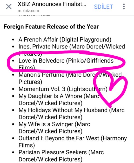 2 NOMINATE #AVN: MANUEL'S MILF-O-MANIAC 5* @manuelferrara  SQUIRTMANIA @PornoDan 1 NOMINATE #XBIZ : *LOVE<a href="/tag/avn"class="tags">#AVN</a><a class="tags" href="/tag/manuelferrara">@manuelferrara</a><a href="/tag/xbiz"class="tags"><span>#xbiz</span></a>