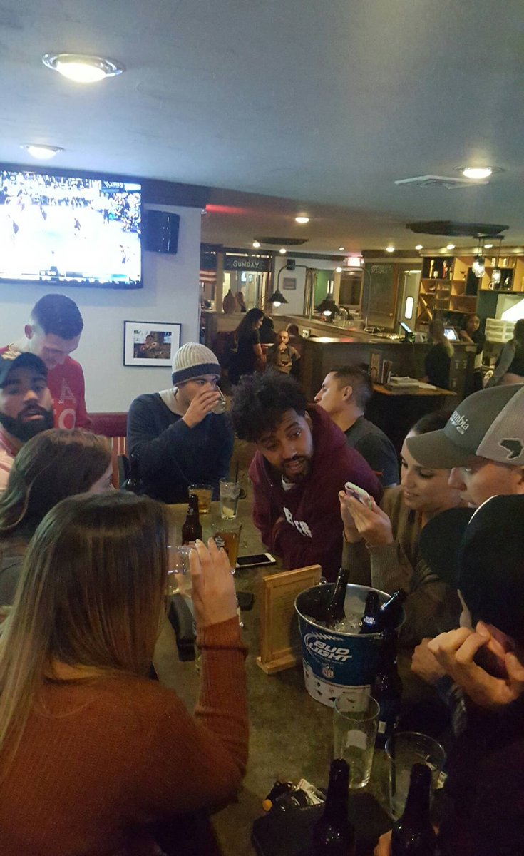provcityfc's tweet photo. Rogues are out and about at @BrassMonkeyRI #teamfestivities https://t.co/bIW9txTNSj