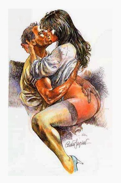 Bonne nuit!
Great ELEUTERIO SERPIERI 
#illustration  #Druuna #erotic #Serpieri