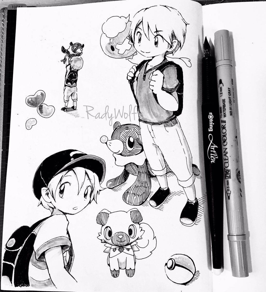 ポケモン Pokemon Sun And Moon My Team Sketch フワンテ Radyの漫画 ポケモン Pokemon Sun And Moon My Team Sketch フワンテ Radyの漫画