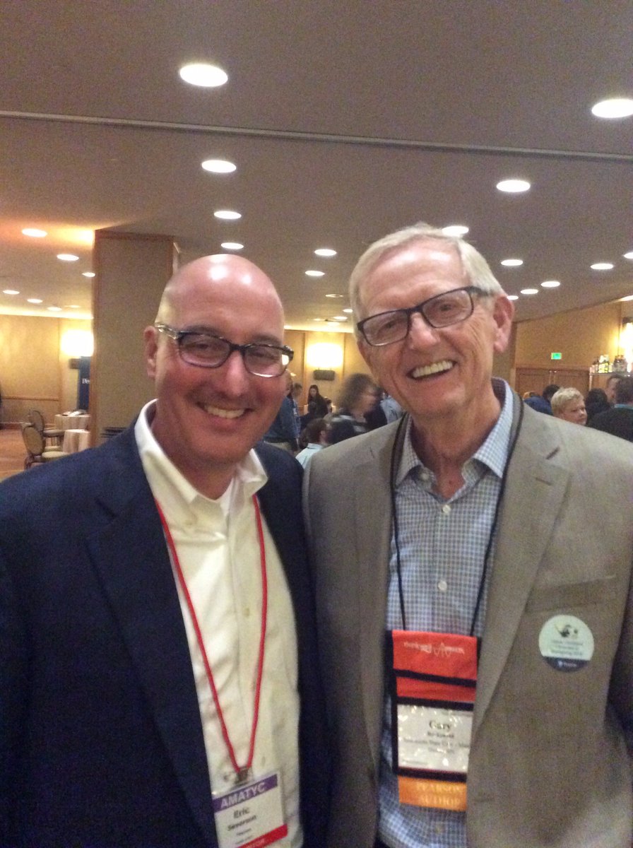julie_conover's tweet photo. #Highered #Math #educator & #author Gary Rockswold + @ericsev2 supporting @dps_foundation @PearsonNorthAm's #Mathgiving #AMATYC https://t.co/qrIsyqLpYu