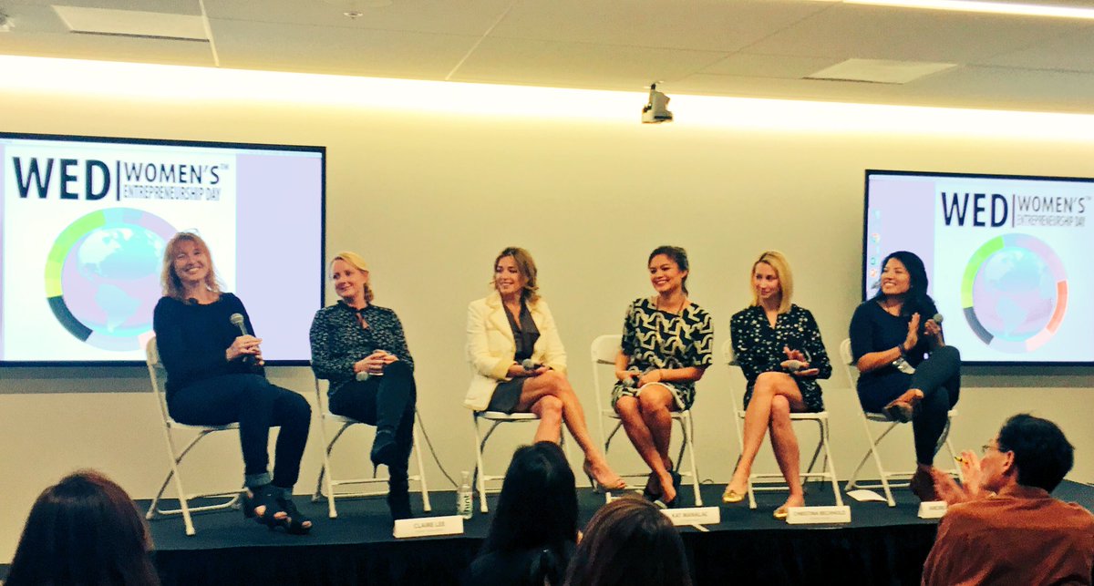 mbrianaepler's tweet photo. Amazing women breaking glass & doing great work in VC & #entrepreneurship. @Claire0h @christine @KatManalac @abarrica @CMBechs #wedsf https://t.co/jK53fb5HTF