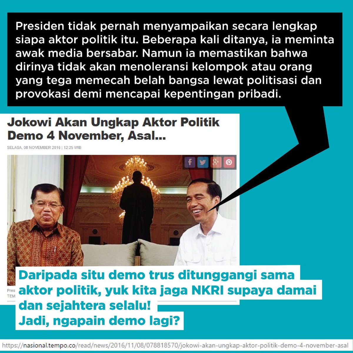 wan_damar's tweet photo. #NgapainDemo https://t.co/rGFcWo0McE