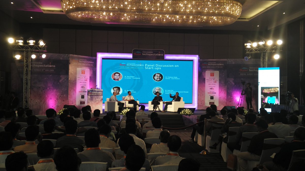 Aminseethy's tweet photo. Panel discussion Start - ups #Techspectations. #manoramaonline https://t.co/1izljWHWkw