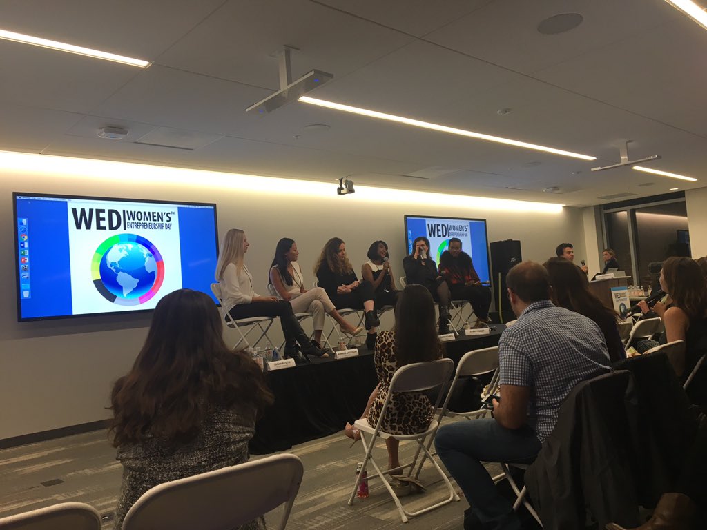 Adudum's tweet photo. "Once you've attained success in your field, send down the elevator" #standtogether #womenchampioningwomen #WEDSF https://t.co/LRojHNKadb