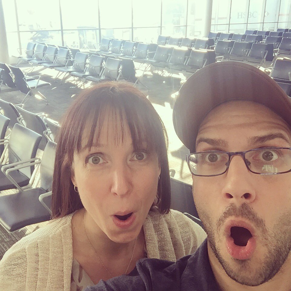RayChaaya's tweet photo. Waiting at the gate with nobody else #earlybirds #eagerbeavers #betterearlythanlate #NewYorkBound #travel https://t.co/8tZSdhGmOE