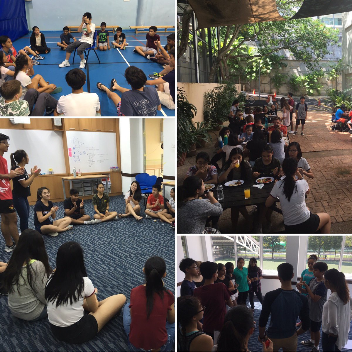 Super proud of our Student Leaders. Day 2 of the conference&amp; we are now action planning after a morning of team building #gislearning