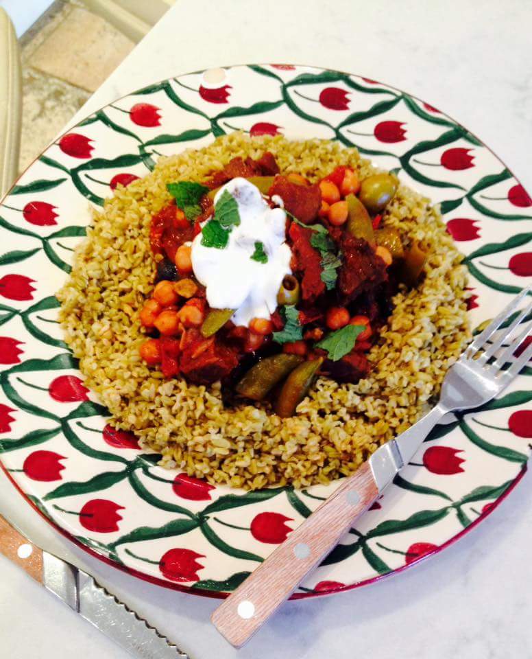 Perfect weather for a spicy Moroccan tagine......