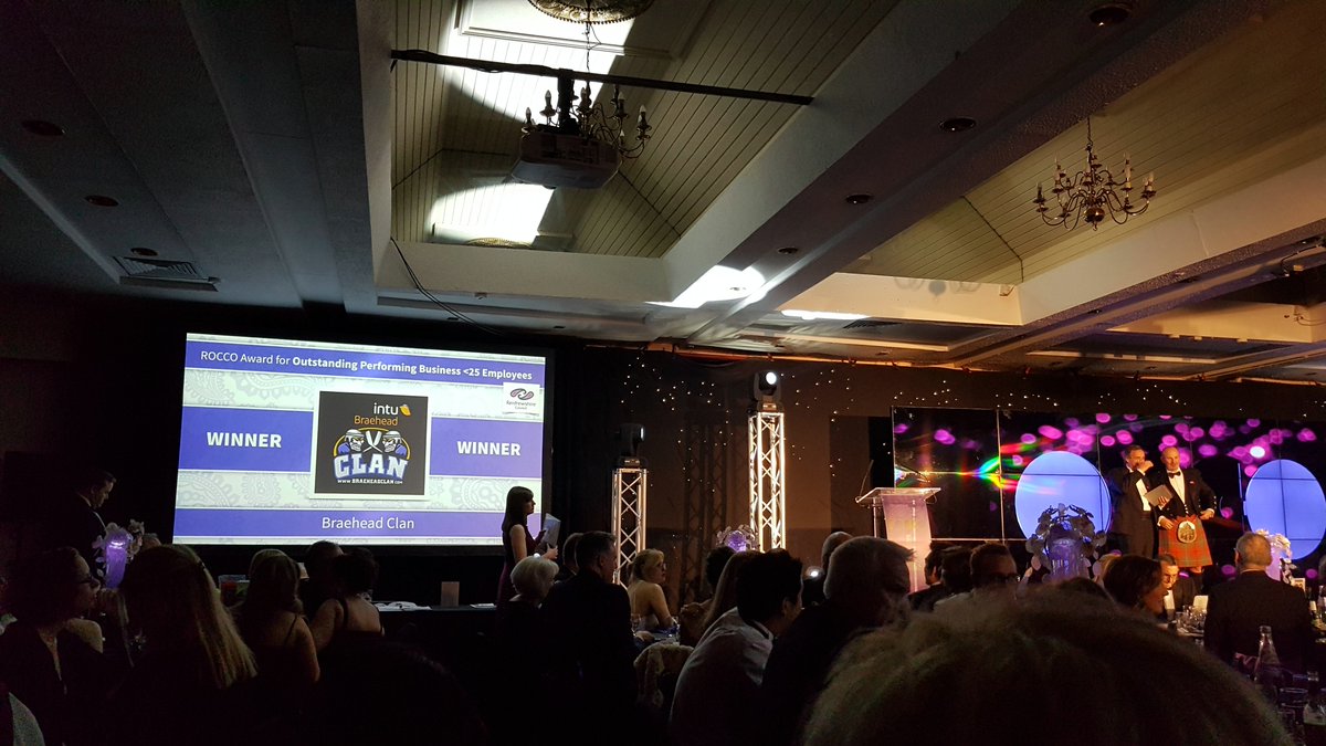 Siobhan_Inglis's tweet photo. Fantastic evening at the @RenfrewshireCoC #2016Rocco awards last night. Congrats to all winners and finalists! #paisley2021 @BraeheadClan https://t.co/7UjiVmVaHa