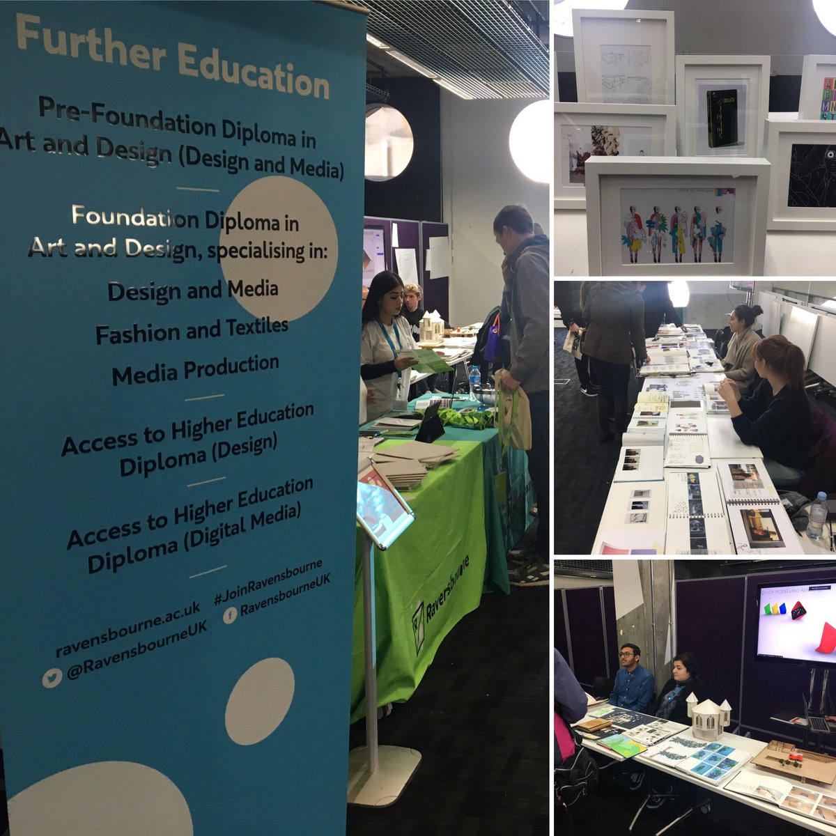 #OpenDay in full swing! #join <a href="/RavensbourneUK/">Ravensbourne University London</a> <a href="/James_EH_Ward/">James Ward</a> <a href="/gary_pritchard/">Professor Gary Pritchard PhD</a> @LindaSDrew