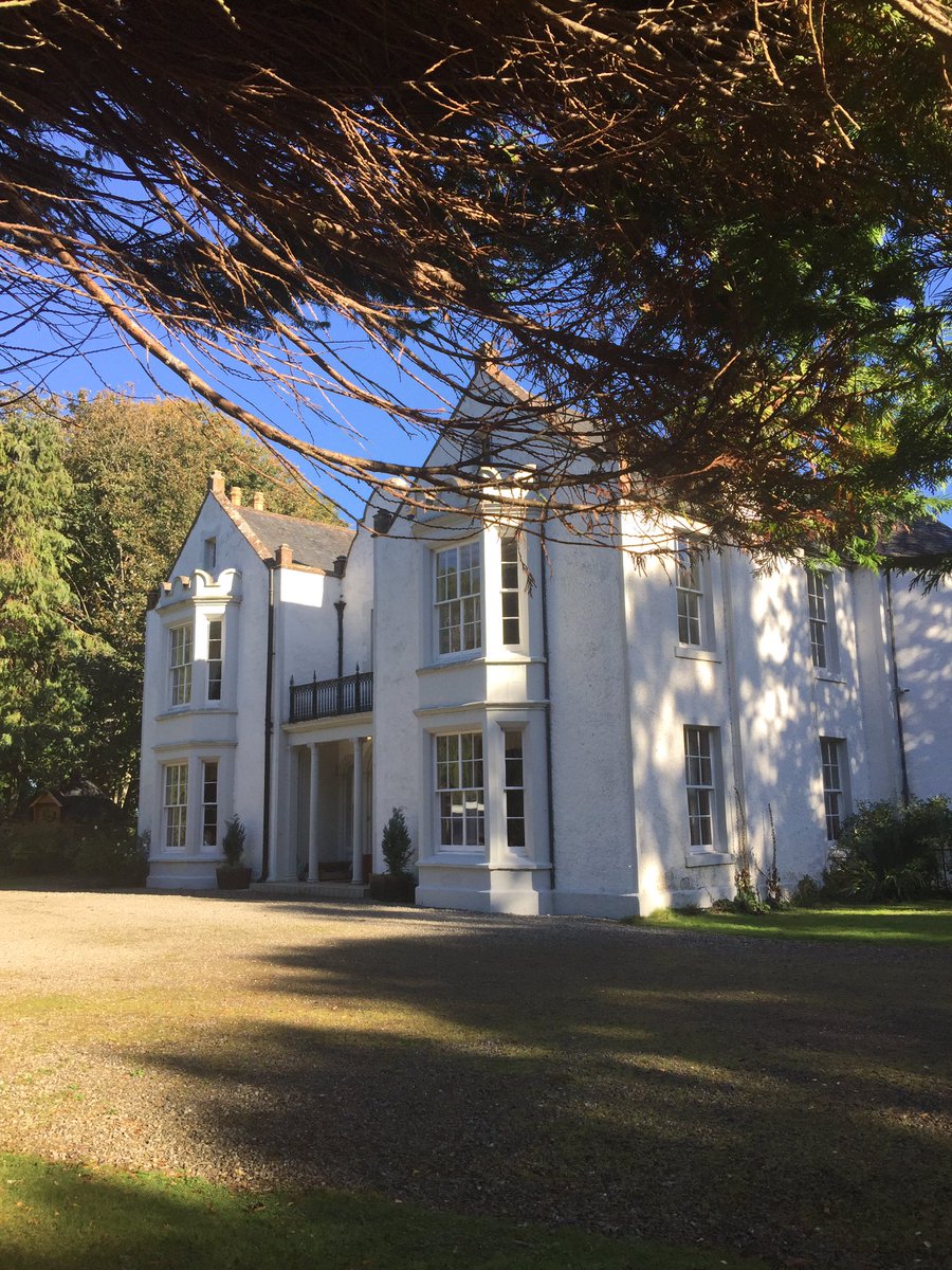 A chilly day at Pitcalzean House