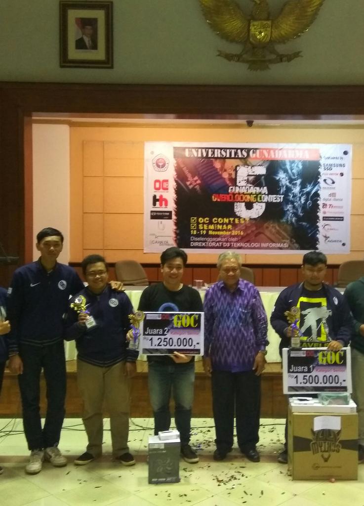 CSC_PNJ's tweet image. Selamat kepada team OC CSC atas kemenangannya dalam perlombaan OC di Universitas Gunadarma Kampus D.
@pnjoct @TIKPNJ
#UnlimitedConnection