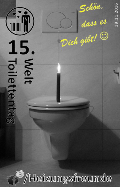 Allen einen wünderschönen 15. Welttoilettentag! ;-) #Heizungsfreunde #Handwerk #Welttoilettentag de.wikipedia.org/wiki/Welttoile…