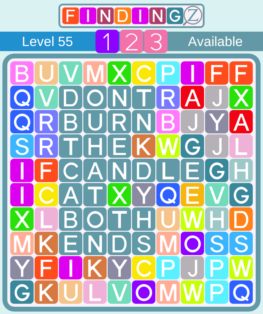 FindZgame's tweet image. #FindingZ #Level55 #DontBurnTheCandleAtBothEnds is available now. Focus on one problem and solve it quickly.
