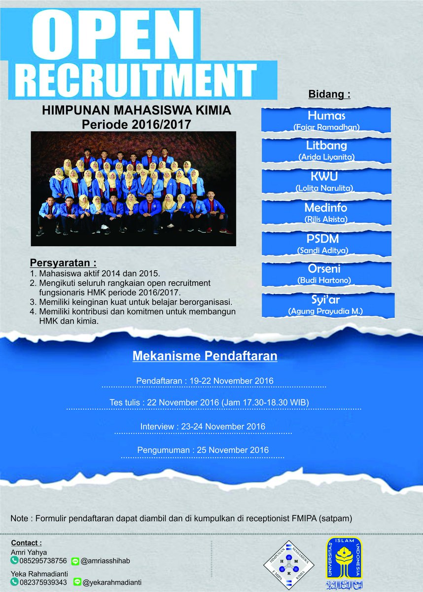 Mahasiswa Kimia UII tweet media
