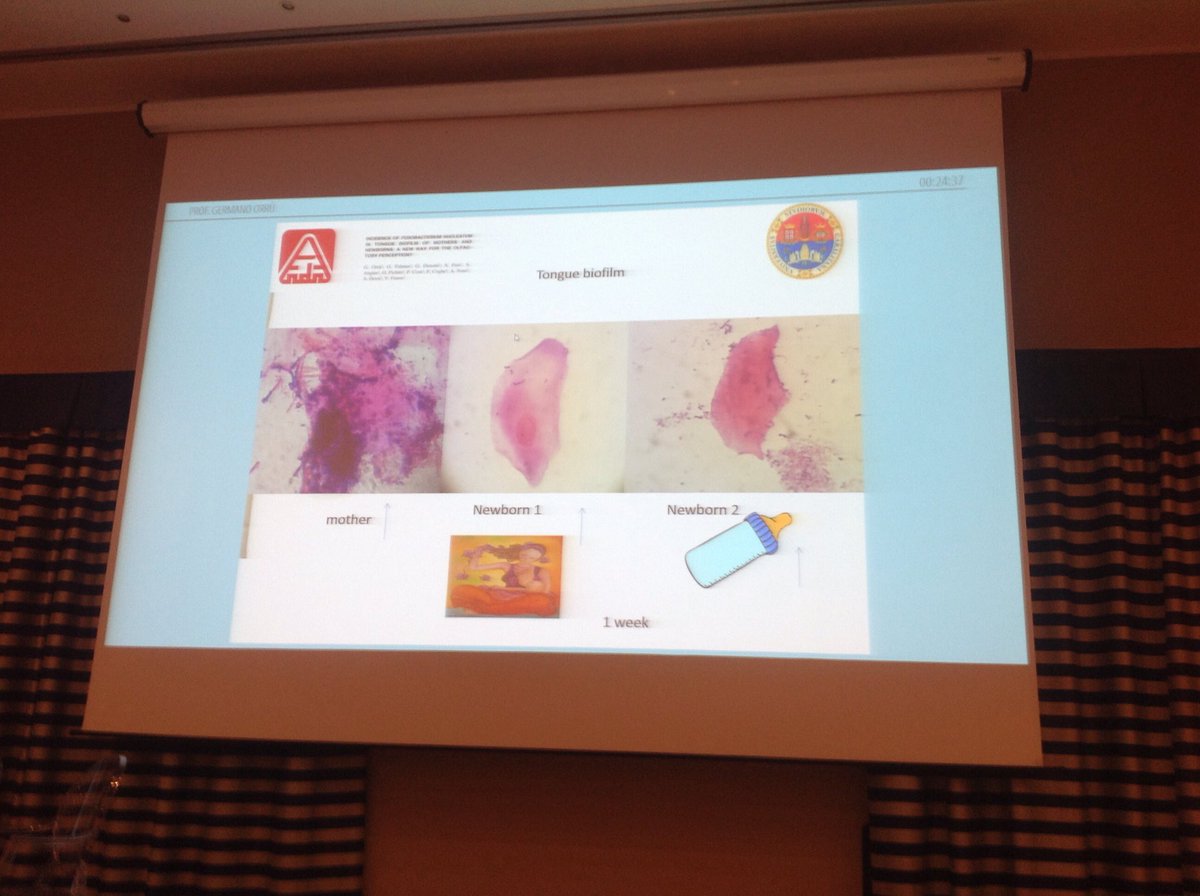 Aiditalia's tweet photo. #AIDI2016 Prof.Orrù:"Il microbiota viene modulato fortemente dall'alimentazione dell'individuo".@Medicalexpert2 @ACCMEDorg @DentistryWisdom https://t.co/GszvSN29Ux