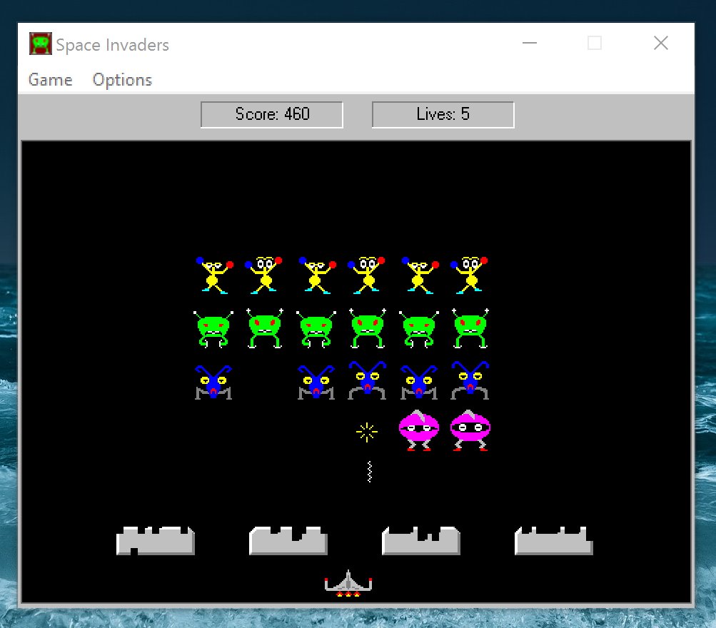 toptensoftware's tweet image. Some more games running under Win3mu... (Invaders is one I wrote back in the day)

#windows3 #emulator