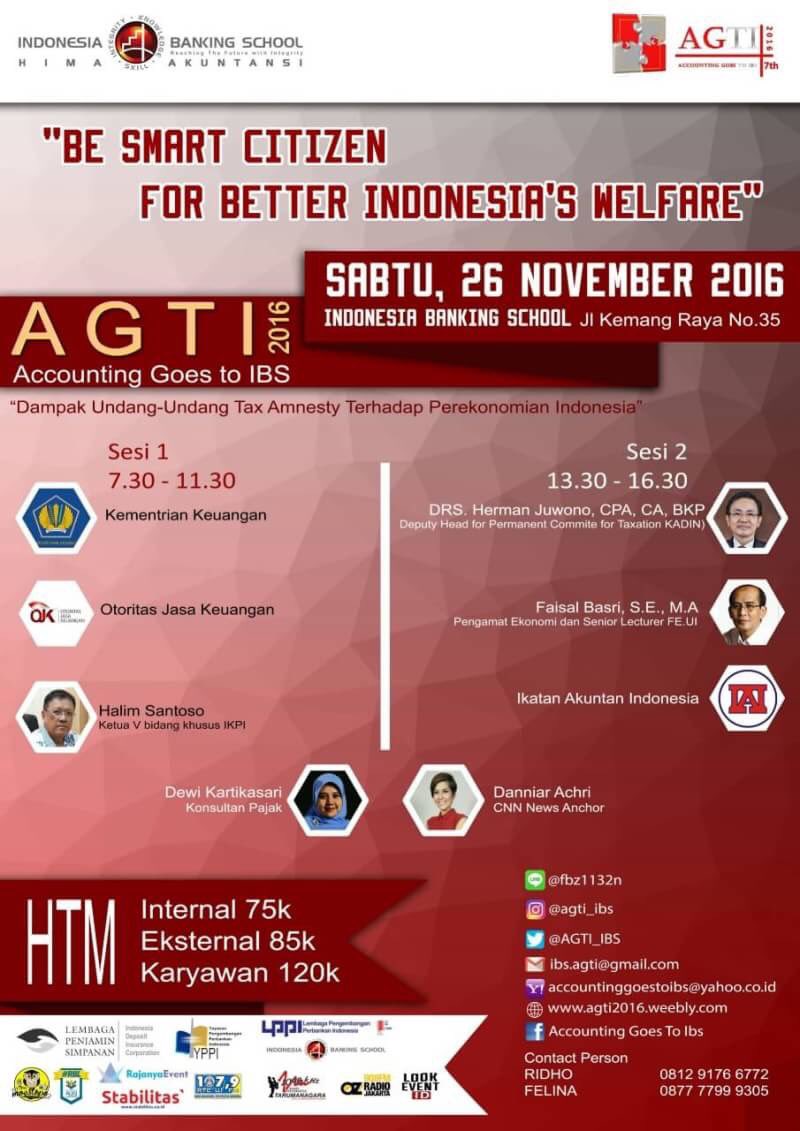 - (@mkshabibie) on Twitter photo Yuk!
Jangan terlewatkan tgl 26 November 2016
Acara seminar bagus di STIE IBS Kemang Jak-Sel.
IG & Twitter: <a href="/AGTI_IBS/">AccountingGoesToIBS</a> Yuk!
Jangan terlewatkan tgl 26 November 2016
Acara seminar bagus di STIE IBS Kemang Jak-Sel.
IG & Twitter: <a href="/AGTI_IBS/">AccountingGoesToIBS</a>