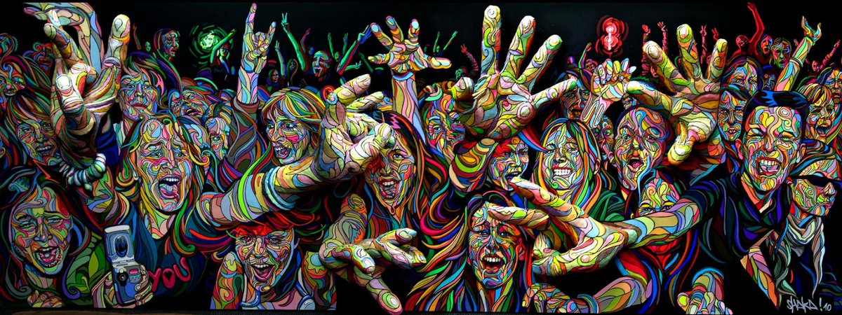 Com2Geek's tweet image. One Day / One Street Artist #11 
3/3

SHAKA @MarchalShaka

#StreetArt #Graphic #art #design