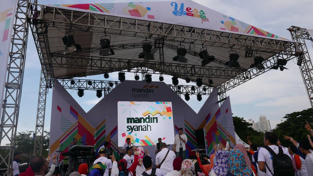 AbsoluteEOjkt's tweet image. Colorful @syariahmandiri presented by #JavaExpoProject #AbsoluteEvents #Design
