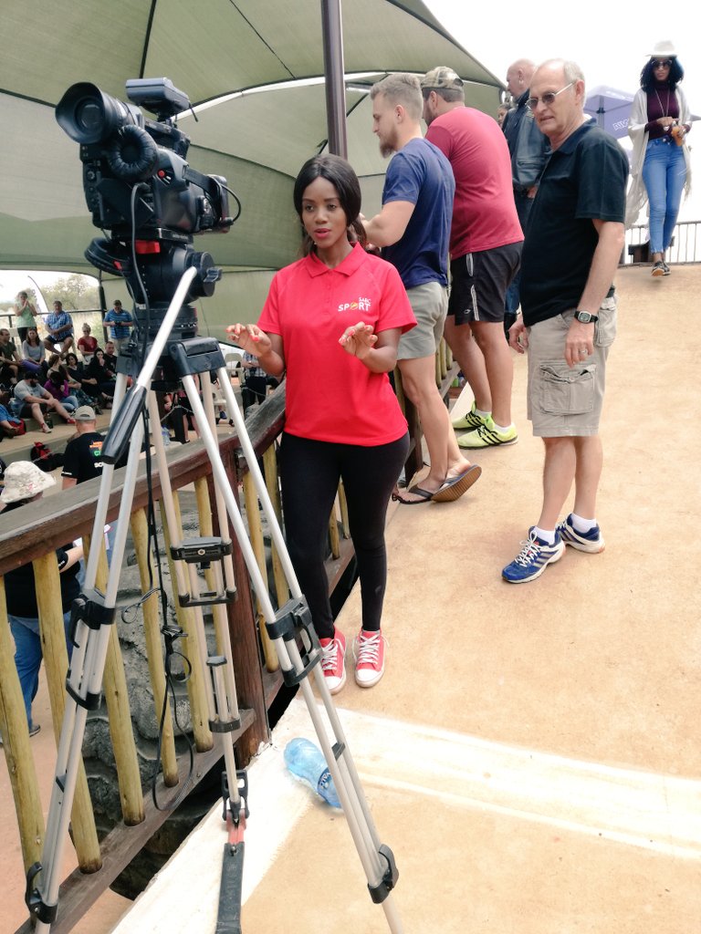XoliswaZondo's tweet photo. Shoot day in Rustenburg :-) #GameOnMinority https://t.co/sOOOVQorgc