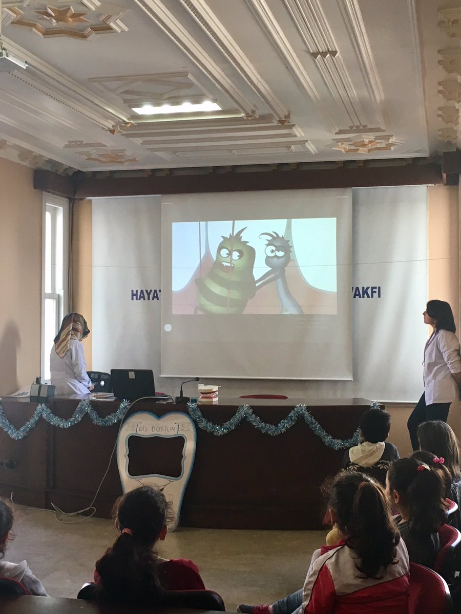 Diş dostum hayat ekibi ile diş sağlığının önemini öğreniyoruz 🎈 #disdostumhayat