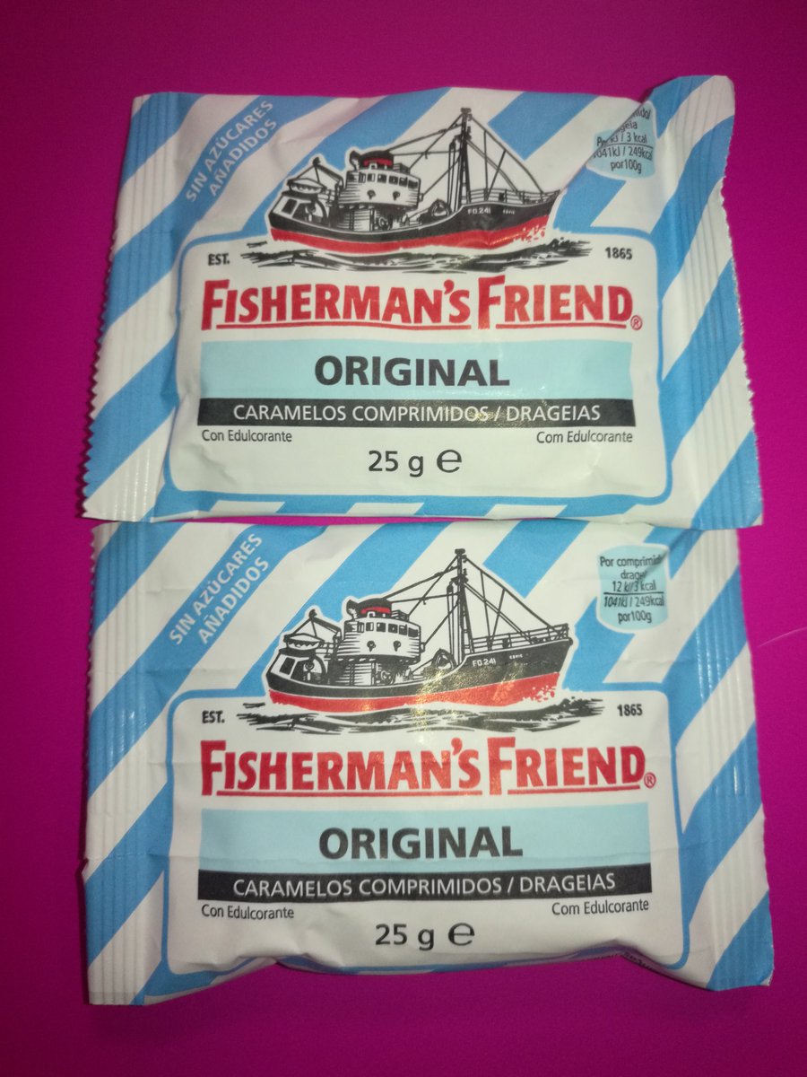 dulzialeon's tweet photo. Ya disponemos en dulzia de los auténticos caramelos Fisherma`s Friend !!!!

##dulzialeon #dulziafishermans #dulziamola https://t.co/jlMeVjjGsm