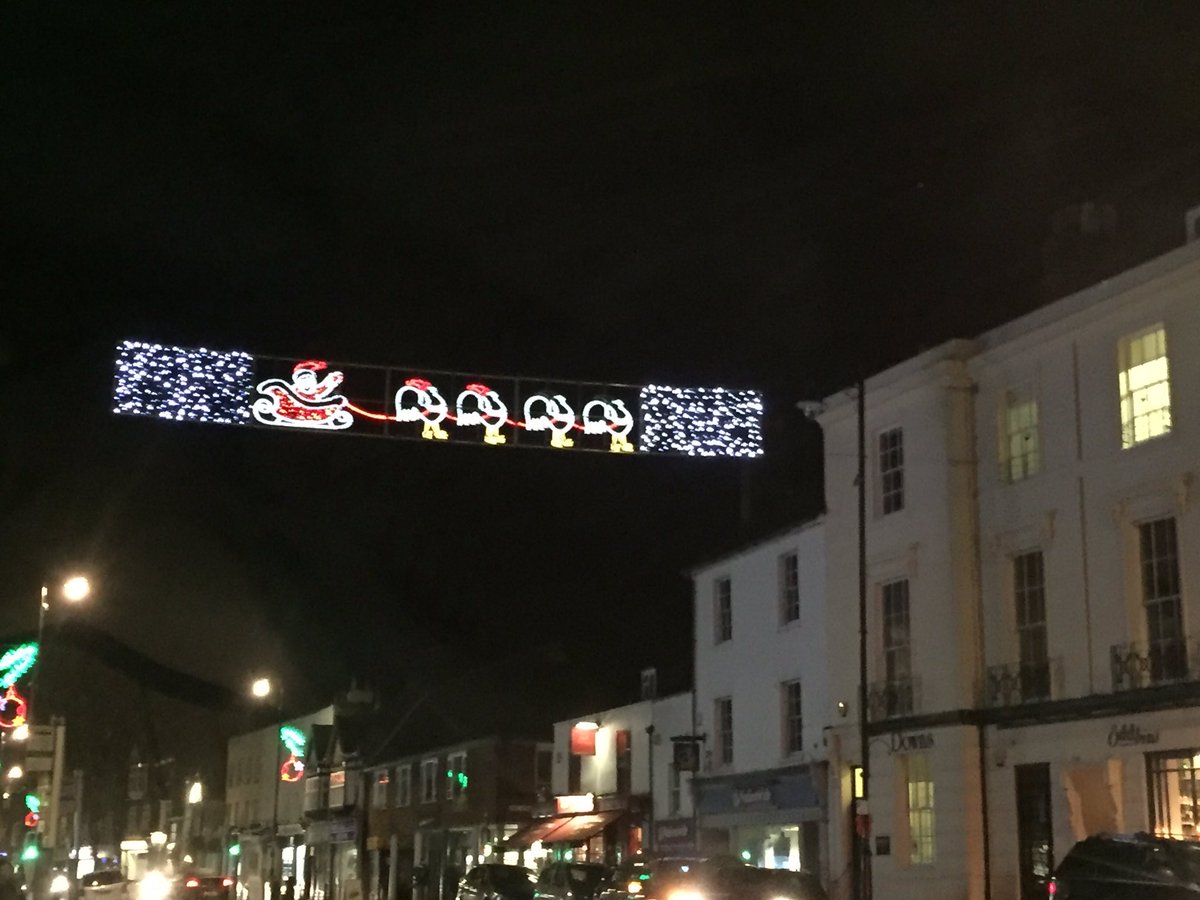 Well done to our chums <a href="/DorkingFriends/">Friends of Dorking</a> for a fantastic last get switch on yesterday - Santa and his cockerels are such fun!